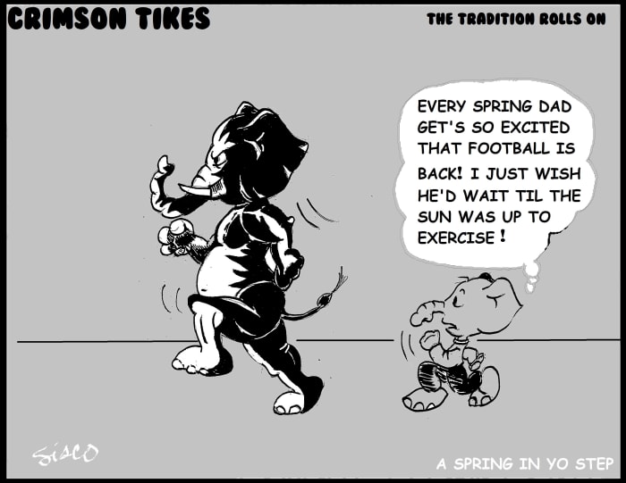 Crimson Tikes: A Spring in Yo Step